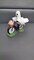 Ghoul Ghost-Riding a Bike w/ Pink Pumpkin Cute Halloween Decor Viral 15 CM
